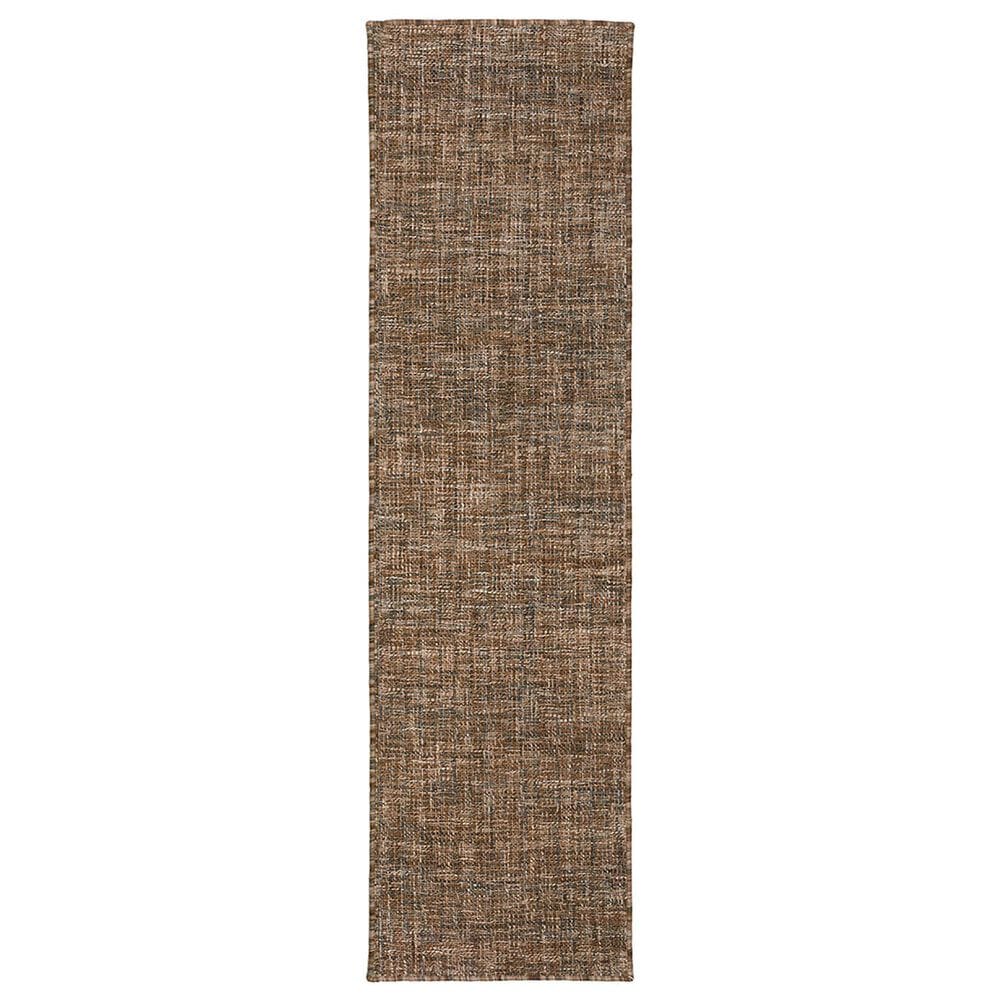Dalyn Rug Company Abruzzo 2"3" x 7"6" Chocolate Runner, , large