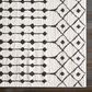 Surya Moroccan Shag 2" x 3" Black and White Area Rug, , large