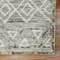 Amer Rugs Berlin 2" x 3" Gray Area Rug, , large