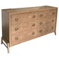 Sterling Timber Elure 6-Drawer Hi-Leg Dresser Only in Latte, , large
