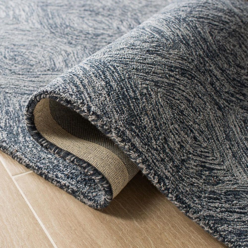 Safavieh Micro-Loop Transitional 2&#39;3&quot; x 7&#39; Grey and Ivory Runner, , large