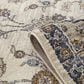 Amer Rugs Jordan 2"7" x 10" Ivory and Charcoal Runner, , large