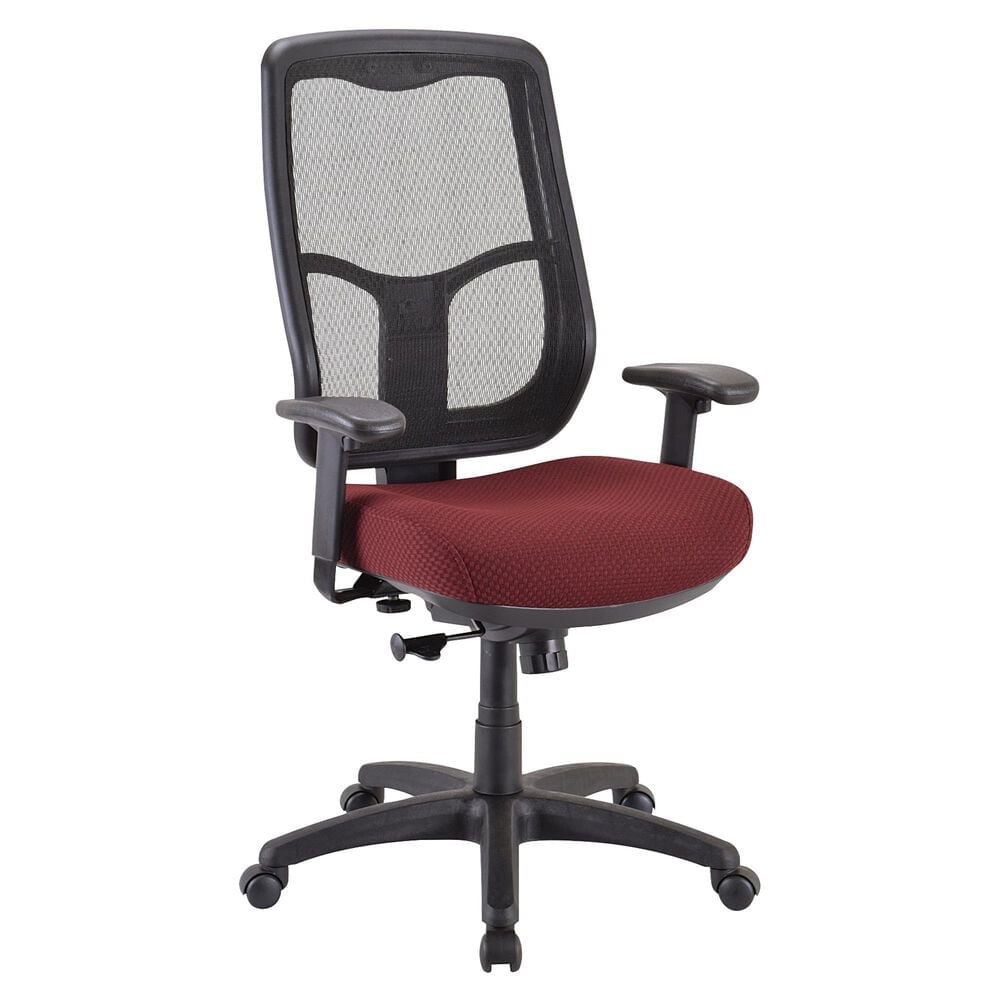 Raynor Group Tempur-Pedic Desk Chair in Burgundy, , large