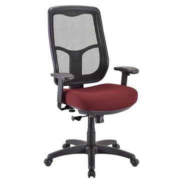 Raynor Group Tempur-Pedic Desk Chair in Burgundy, , large