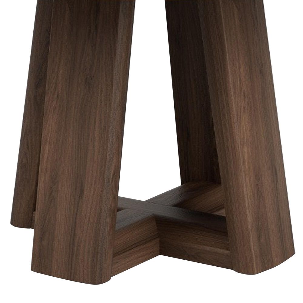 Riverside Furniture Delia 5-Piece Round Dining Set in Nouveau Walnut, , large