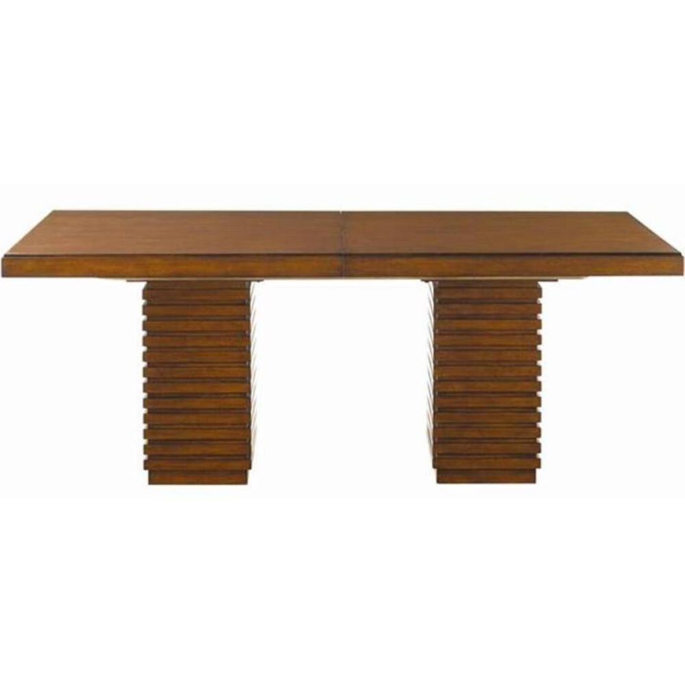 Tommy Bahama Home Ocean Club Peninsula Dining Table in Bali - Table Only, , large
