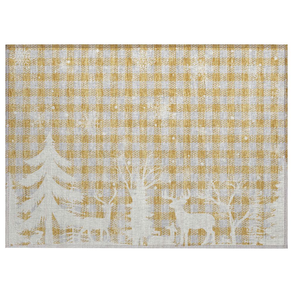 Dalyn Rug Company Wonderland WN32 1"8" x 2"6" Gold Indoor/Outdoor Area Rug, , large