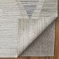 Feizy Elias 5" x 8" Ivory and Blue Area Rug, , large