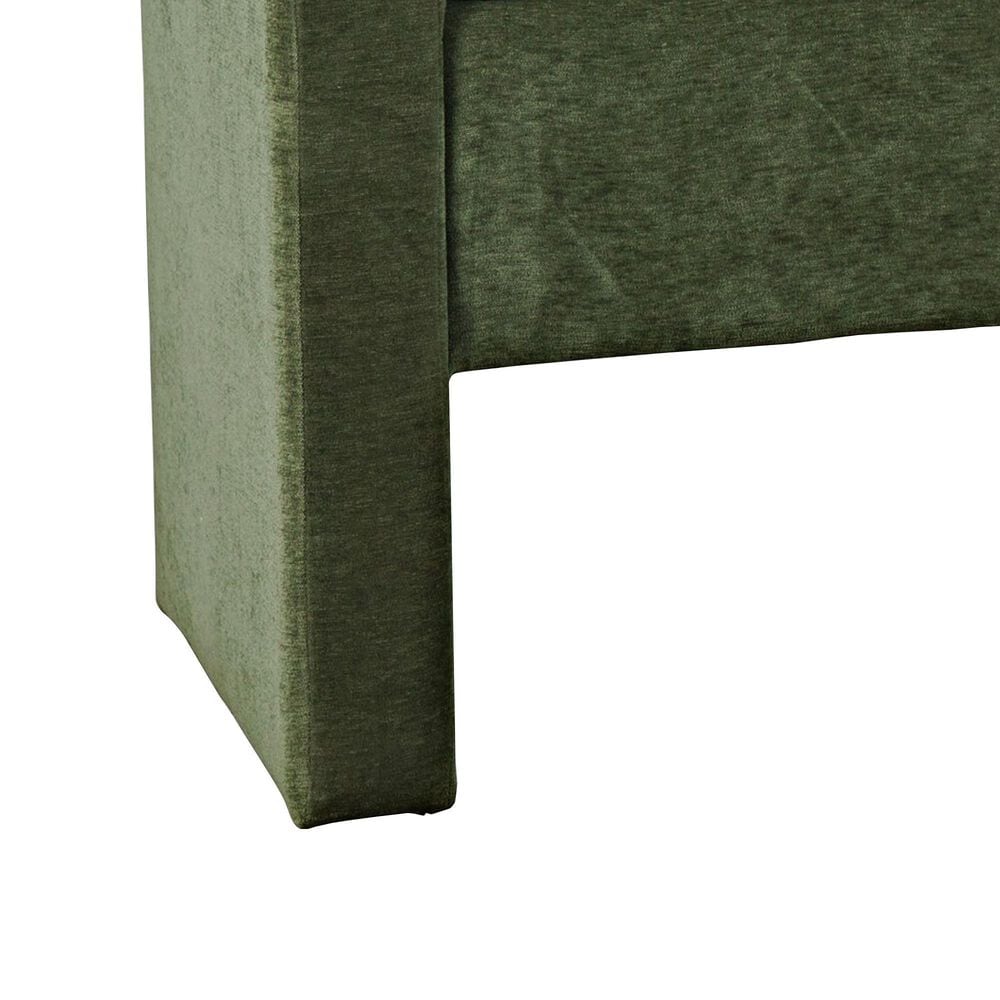 Waltham Braun Storage Bench in Forest, , large