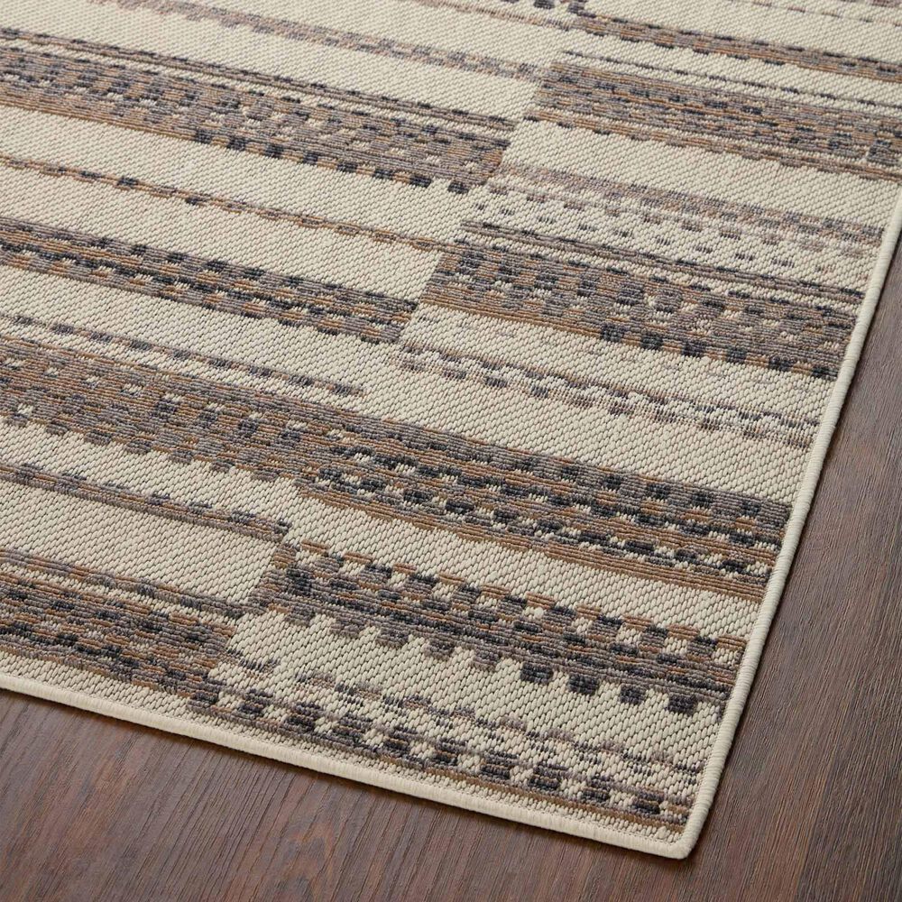 Loloi II Rainier 9&#39;2&quot; x 12&#39;2&quot; Ivory and Taupe Area Rug, , large