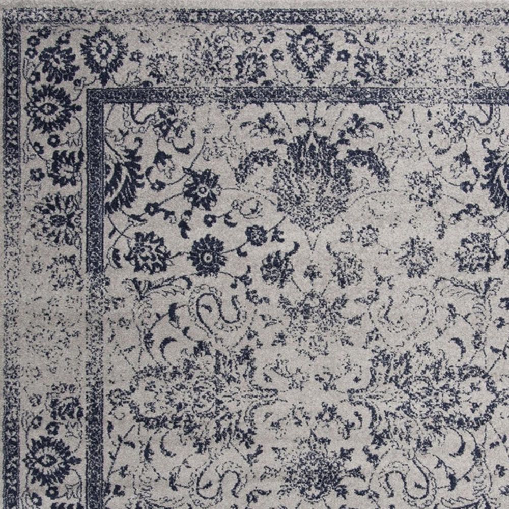 Safavieh Adirondack ADR109P 6&#39; x 9&#39; Grey and Navy Area Rug, , large