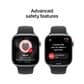 Apple Watch Series 11 (GPS) 46mm Space Gray Aluminum Case with Black Sport Band - M/L - Space Gray - (2025)(Pre-Order), , large