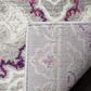 Safavieh Skyler SKY199P 4" x 6" Gray and Pink Area Rug, , large