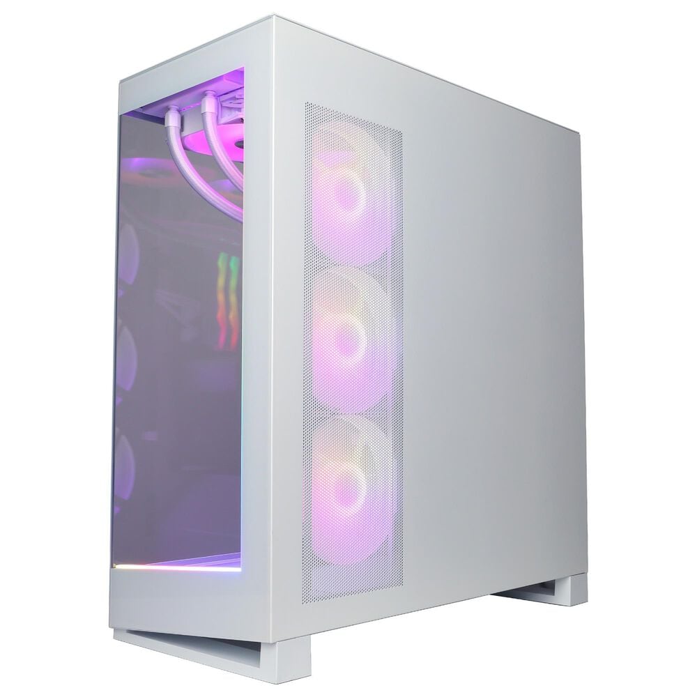 CyberPowerPC Gamer Supreme Gaming Desktop | Intel Core i9-14900KF - 32GB RAM - NVIDIA GeForce RTX 5070 Graphics - 1TB SSD in White, , large