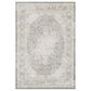 ROW by Oriental Weavers Cavett Gray and Orange 5"3" x 7"6" Area Rug, , large