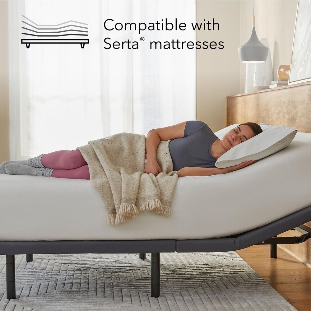 Serta Pearl Baselogic Full Adjustable Base, , large