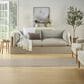 Nourison Courtyard Ivory and Silver 2"2" x 20" Indoor/Outdoor Runner, , large