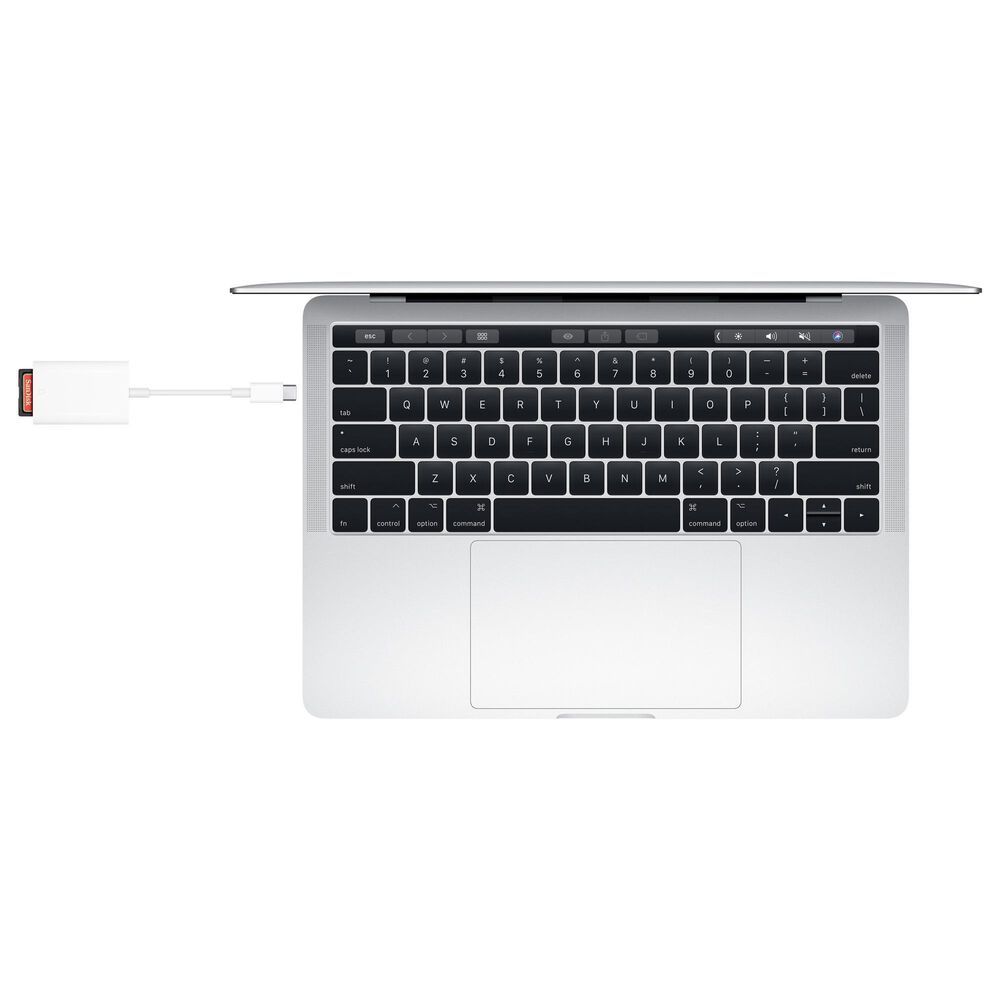 Apple USB-C to SD Card Reader in White, , large