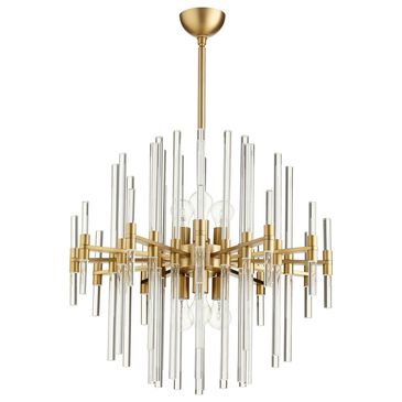 Cyan Design Quebec Pendant Light in Aged Brass, , large