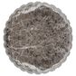 Hearth and Haven Outdoor Carved Side Table with Faux Natural Stone Texture in Brown, , large