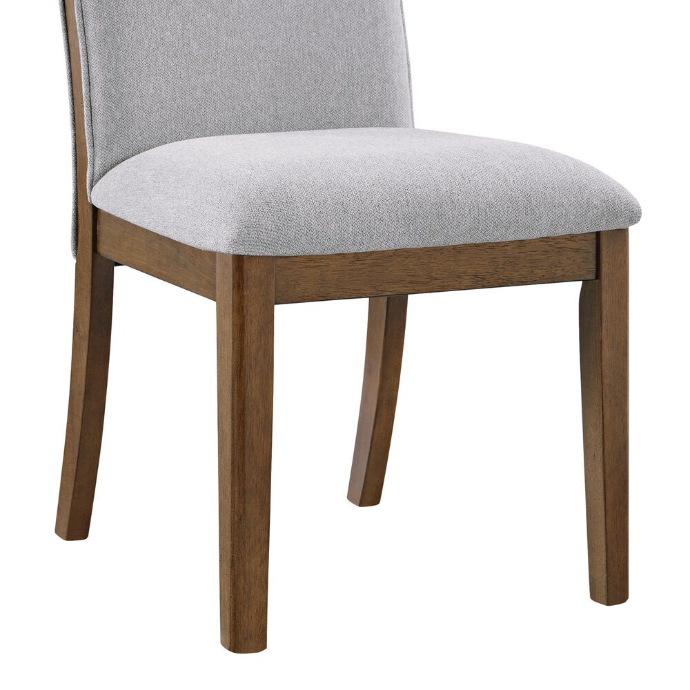 Ashley Lyncott Side Chair in Medium Brown, , large