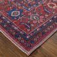 Feizy Rawlins 5"3" x 7"6" Beige and Red Area Rug, , large