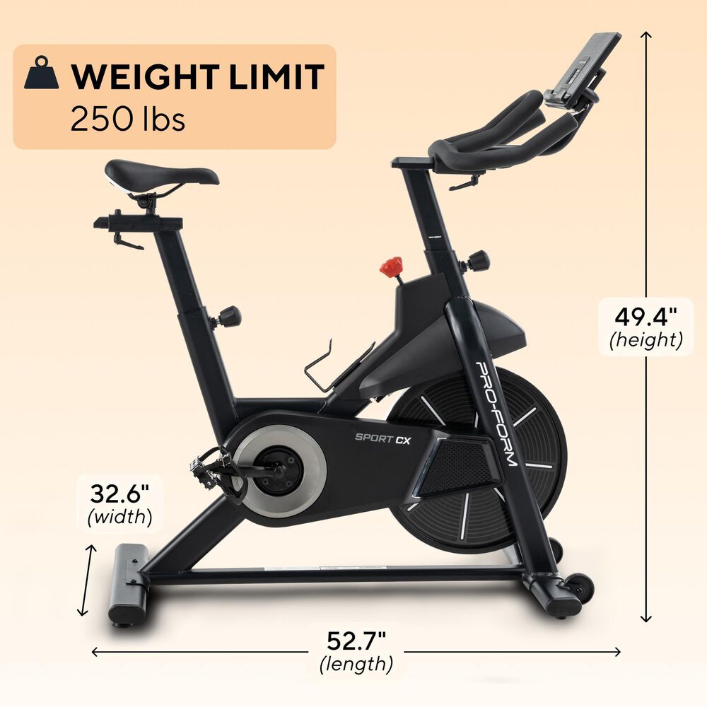 ProForm Sport CX Bike with iFIT, , large
