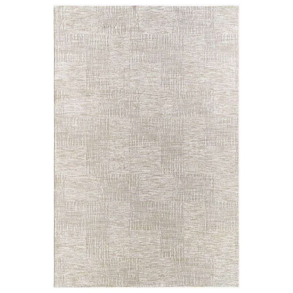 Surya Masterpiece Light Gray, Medium Gray and Cream 10" x 13"11" Area Rug, , large