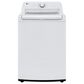 LG 4.1 Cu. Ft. Top Load Washer with 4-Way Agitator and TurboDrum Technology in White, , large