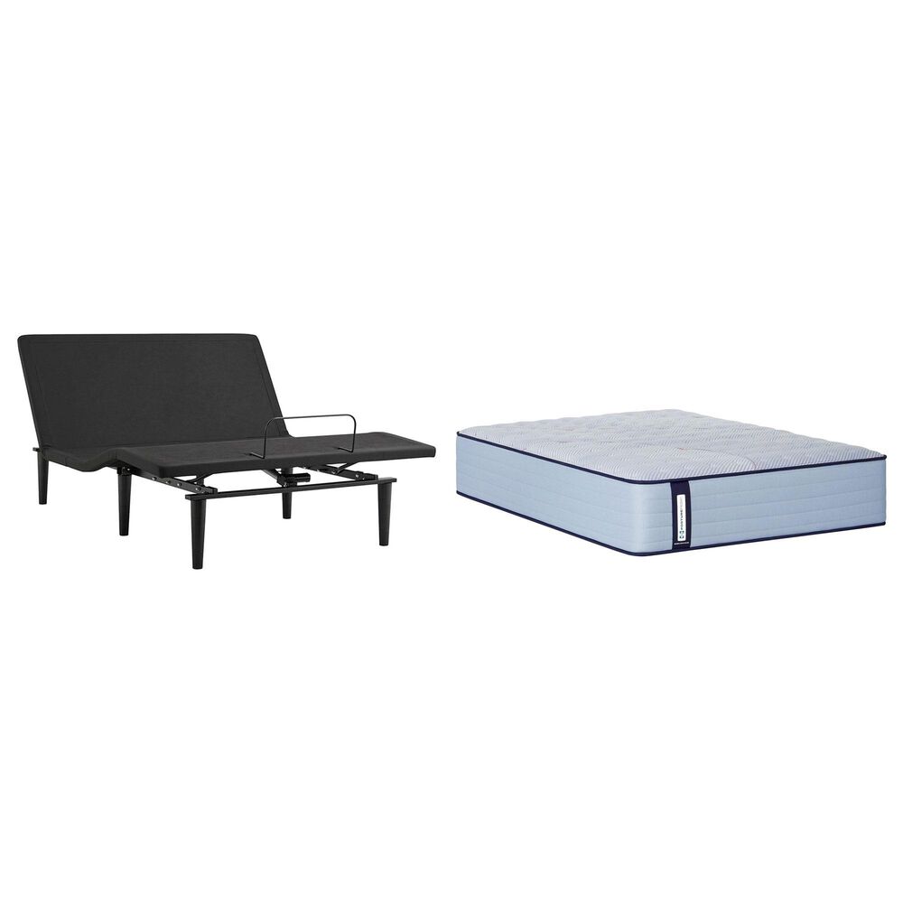 Sealy Posturepedic Kinney Medium King Mattress with Ease 4.0 Adjustable Base, , large