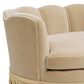 Jennifer Taylor Home Clara 34.5" Scalloped Pet Sofa Bed in Fawn Brown, , large