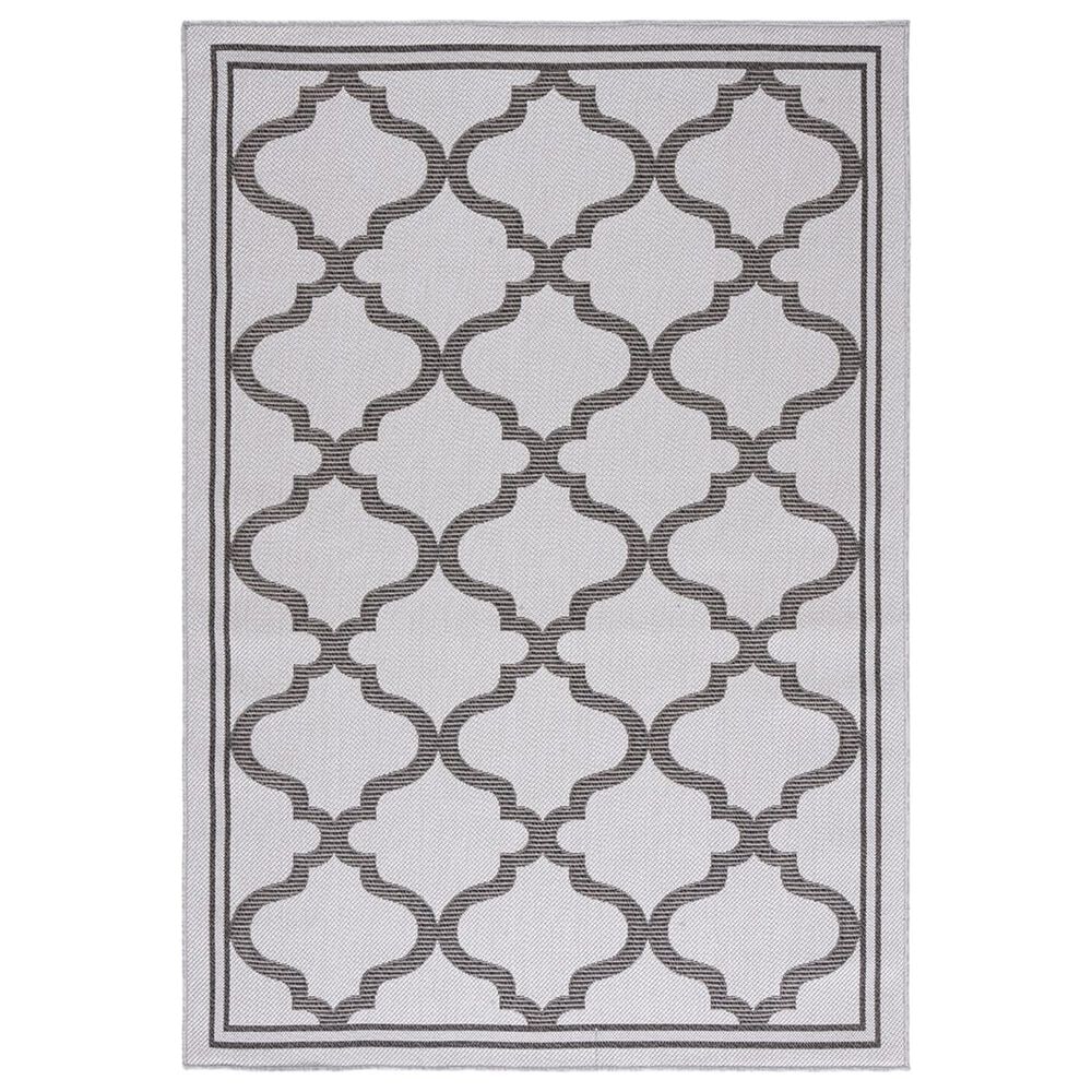Safavieh Bermuda 8" x 10" Grey and Brown Indoor/Outdoor Area Performance Rug, , large