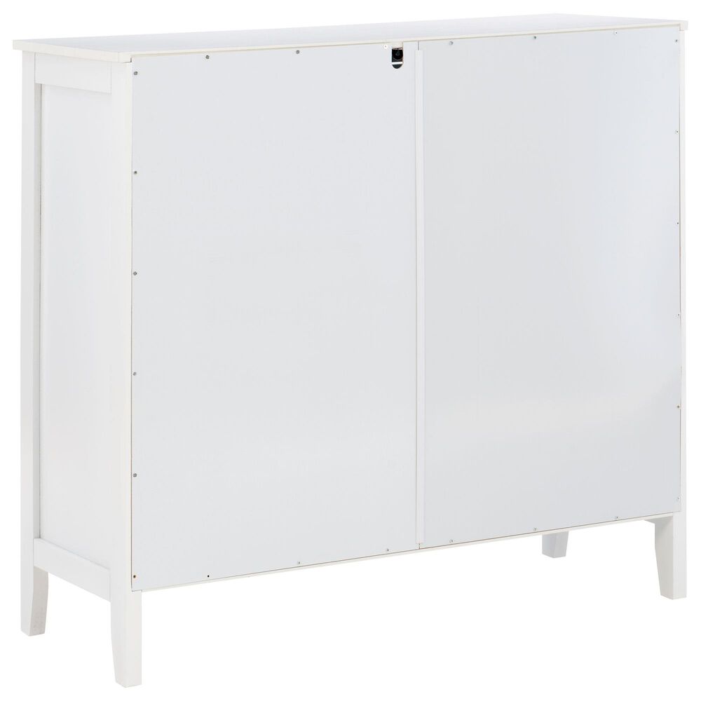 Linon Home Decor Fetti Large Cabinet in White, , large