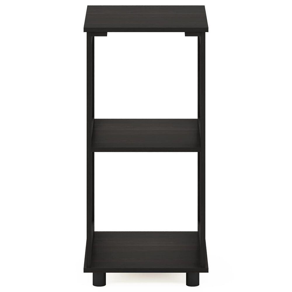HOMLUX 2-Tier Tall End Table in Espresso, , large