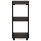 HOMLUX 2-Tier Tall End Table in Espresso, , large