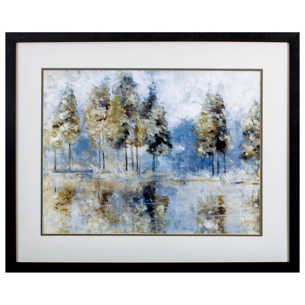 Propac "Blue Golden Forest" Wall Art in Blue, , large