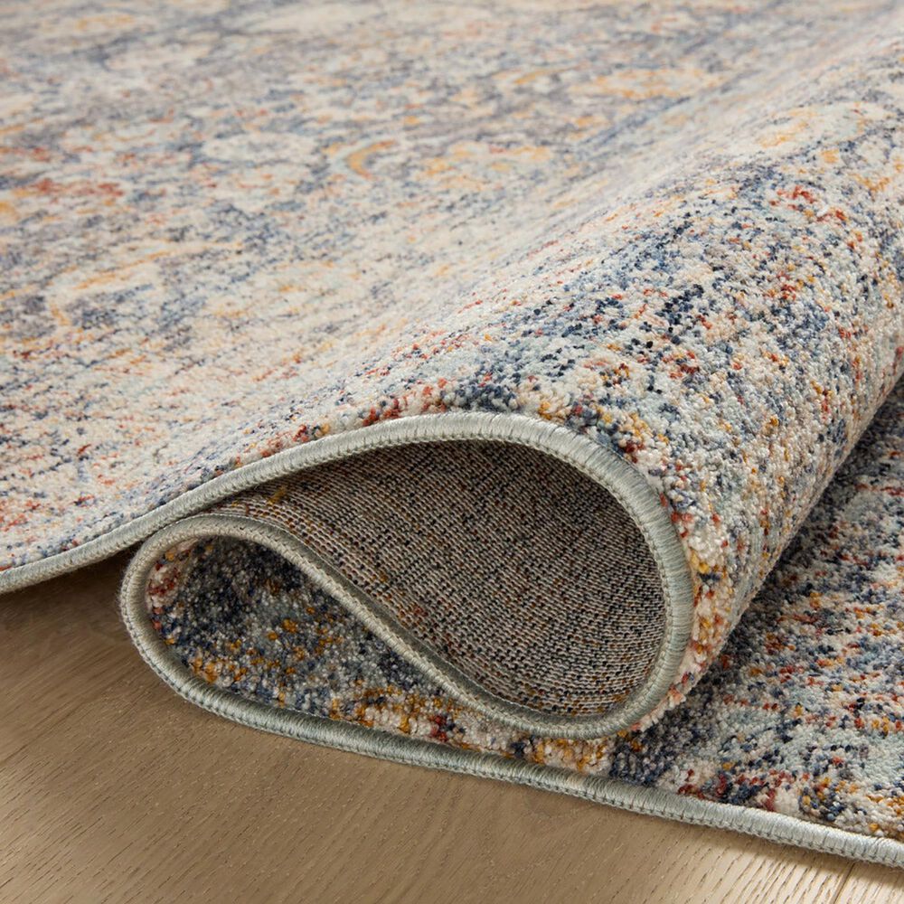 Angela Rose Blake 2&#39; x 3&#39; Navy and Multicolor Area Rug, , large