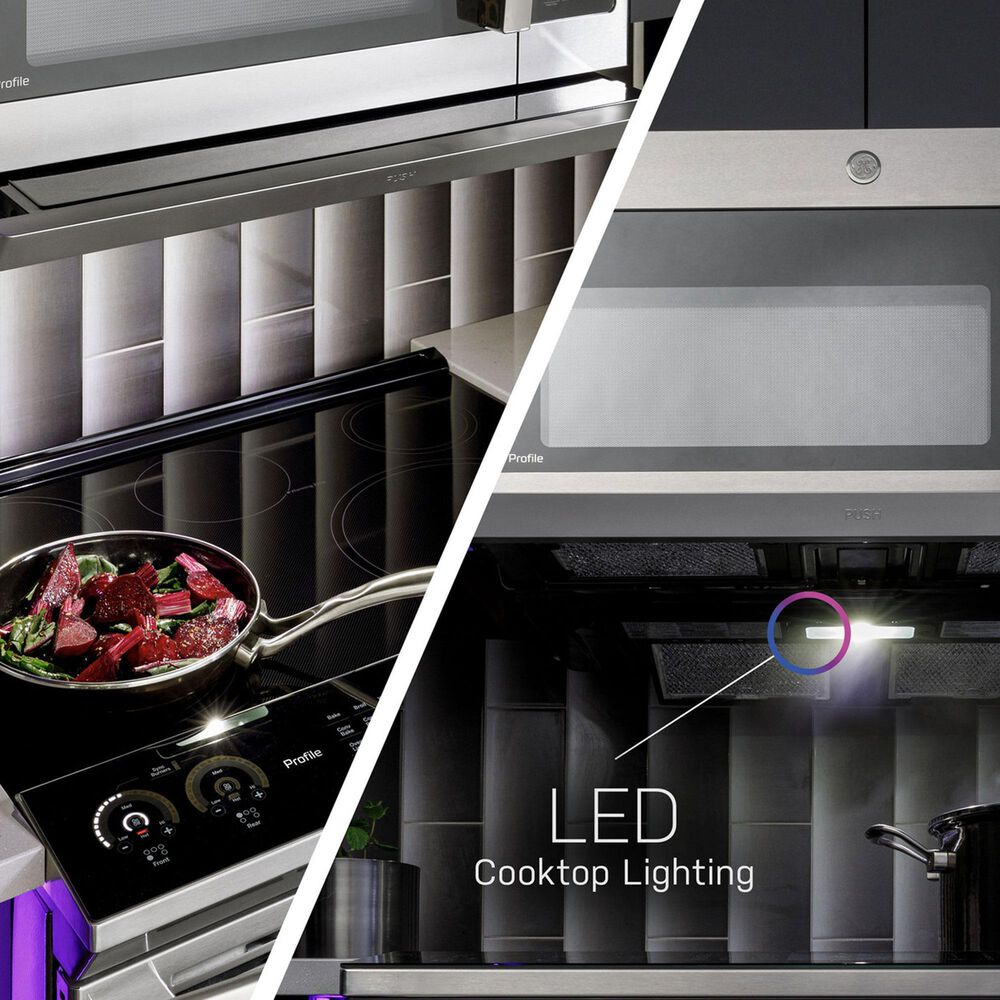 GE Profile 2.2 Cu. Ft. Over-the-Range Sensor Microwave Oven in Stainless Steel, , large