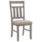 Linon Home Decor Turino Side Chair in Weathered Grey, , large
