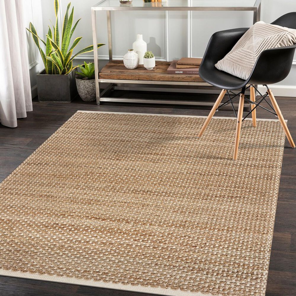 L&amp;R Resources Natural Fiber 03386 Natural 5' x 7'9" Area Rug, , large