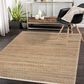L&R Resources Natural Fiber 03386 Natural 5" x 7"9" Area Rug, , large