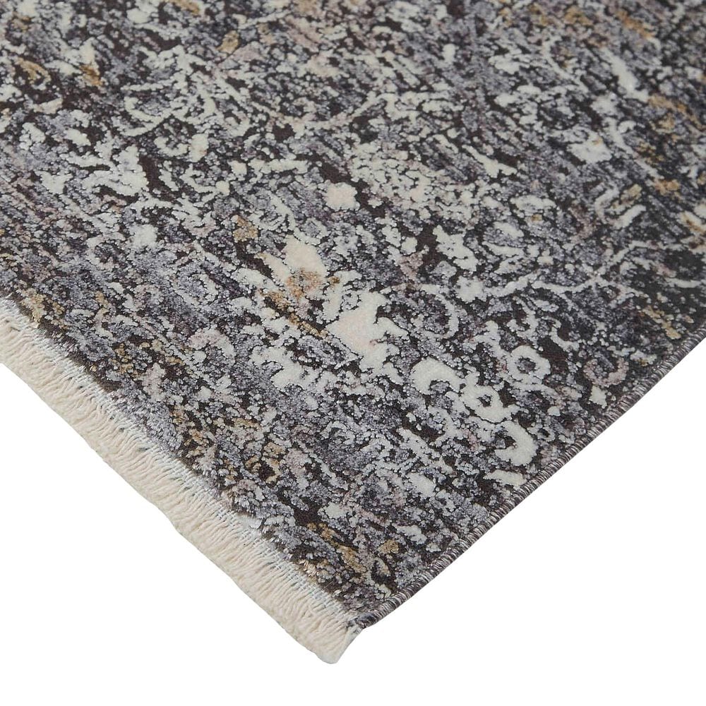 Feizy Sarrant 2&#39; x 3&#39; Smoke Area Rug, , large