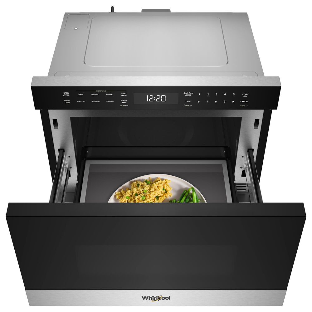 Whirlpool 1.3 Cu. Ft. Built In Microwave in Stainless Steel, , large