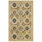 Safavieh Evoke EVK210B-3 3" x 5" Gold/Ivory Area Rug, , large