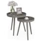 Timberlake Lavish Home 2-Piece End Table in Slate Gray, , large