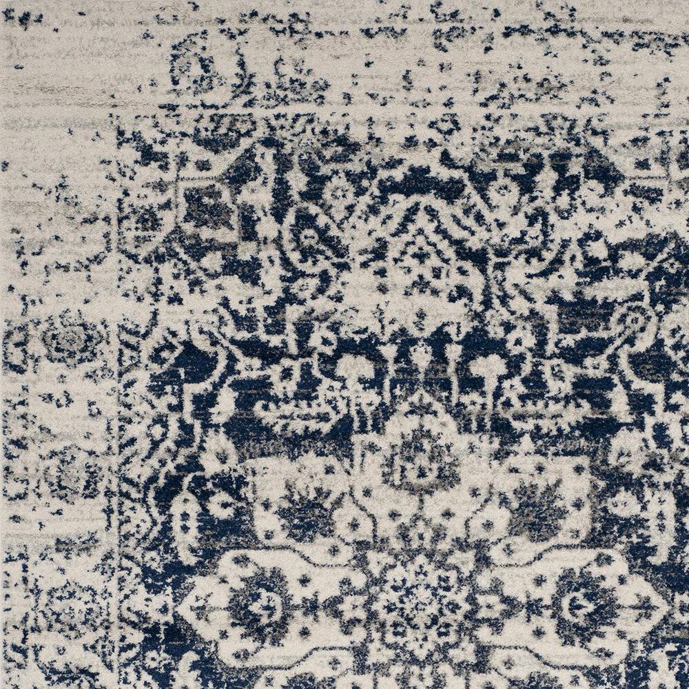 Safavieh Madison MAD603D-5 5&#39;1&quot; x 7&#39;6&quot; Cream/Navy Area Rug, , large