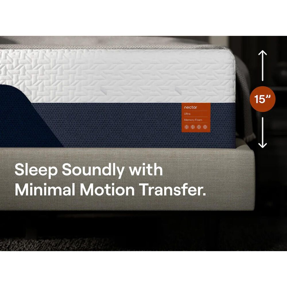 Nectar Ultra Memory Foam 5.1 Extra Plush Full Mattress, , large