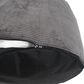 Howard Elliott Pana Short Pouf in Charcoal, , large