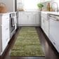 Dalyn Rug Company Burano BU4 2"3" x 7"6" Olive Indoor/Outdoor Runner, , large