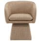 Blue Sun Designs Jonie Dining Swivel Arm Chair in Camel, , large